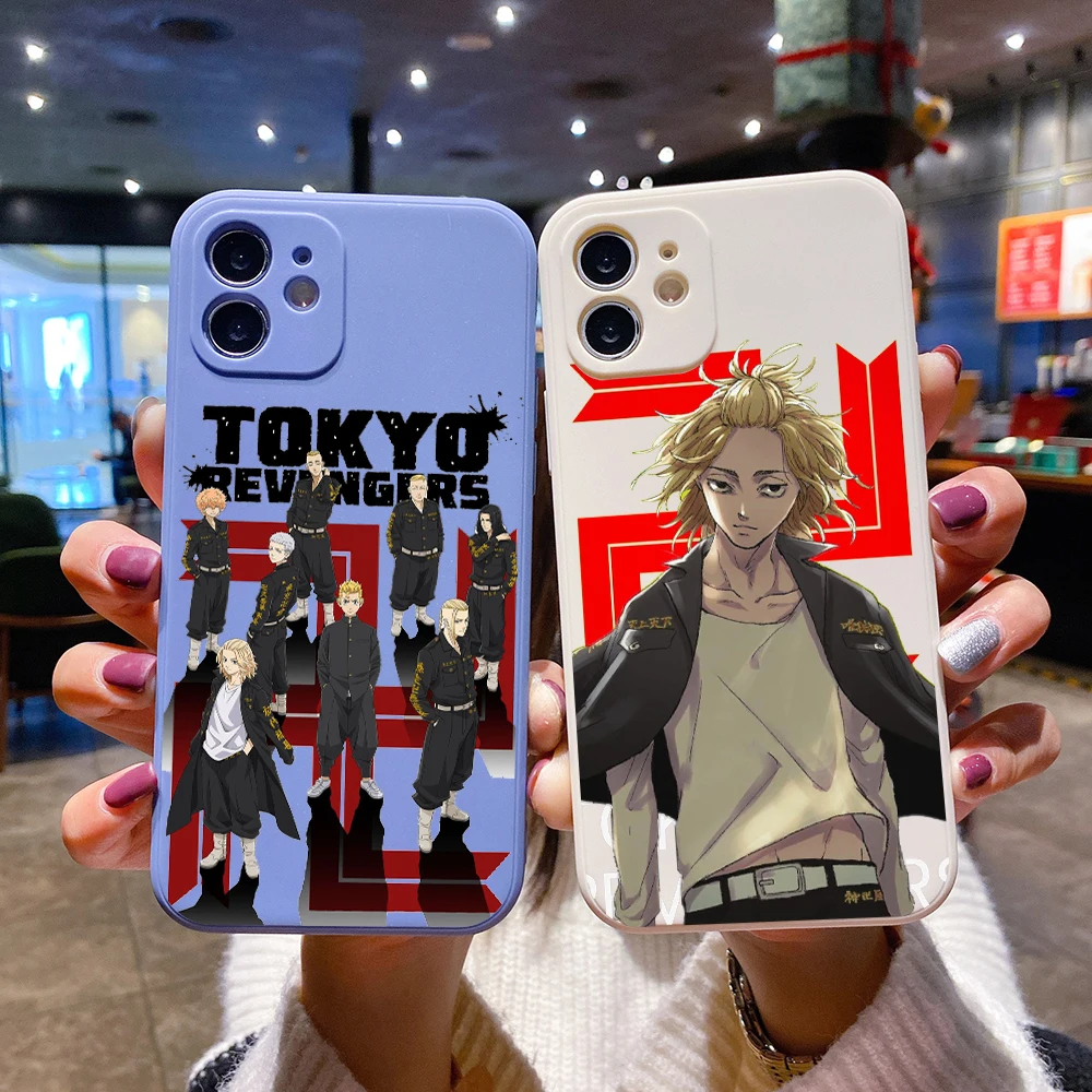 Square Liquid Silicone Phone Case For iPhone 14 13 12 11 Pro MAX XR X SE XS 7 8 Plus Soft Shockproof Cover Tokyo Revengers Anime
Square Liquid Silicone Phone Case For iPhone 14 13 12 11 Pro MAX XR X SE XS 7 8 Plus Soft Shockproof Cover Tokyo Revengers Anime