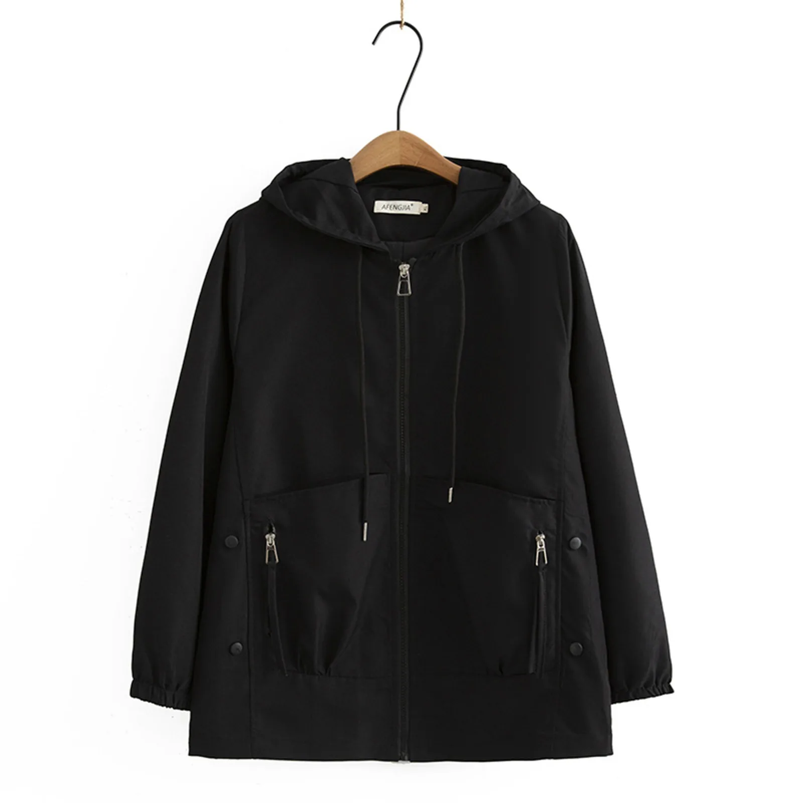 Women's Casual Fashion Simple And Versatile Hooded Jacket Women Casual Hoodies Zip up Windproof Windbreaker Long Sleeve Jacket
Women's Casual Fashion Simple And Versatile Hooded Jacket Women Casual Hoodies Zip up Windproof Windbreaker Long Sleeve Jacket