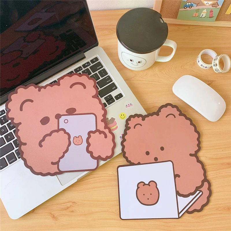 Cartoon Bear Mouse Pad Anti-skid Mouse Pad Mouse Pad Cartoon Mouse Pad INS Japanese Korean Style Portable Cute Office Supplies
Cartoon Bear Mouse Pad Anti-skid Mouse Pad Mouse Pad Cartoon Mouse Pad INS Japanese Korean Style Portable Cute Office Supplies