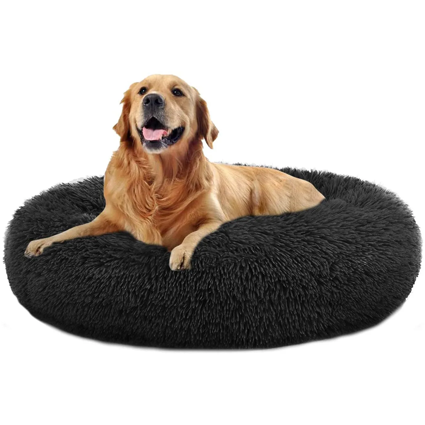 Winter Sleeping Large Round Plush Bed Warm Dog Nest Pet Mat 
Winter Sleeping Large Round Plush Bed Warm Dog Nest Pet Mat