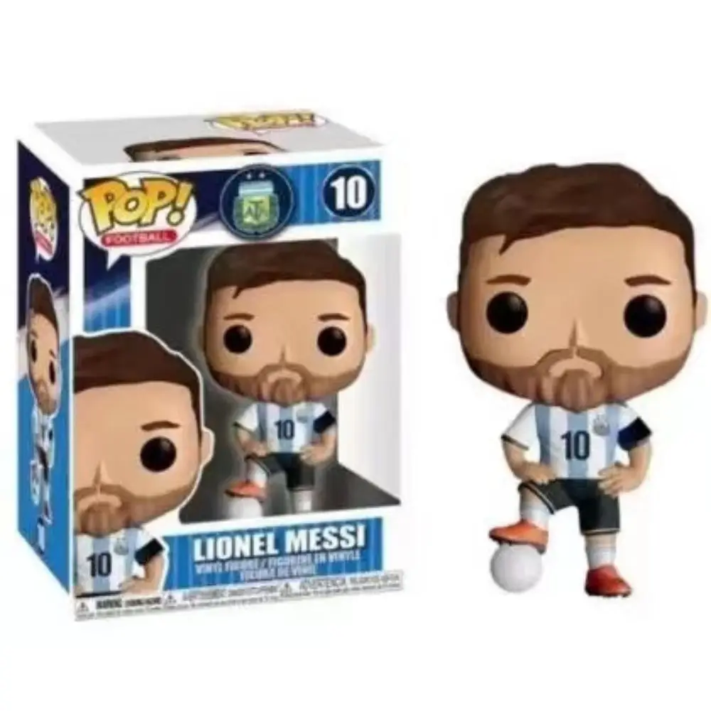 

Funko Pop Football Stars Lionel Messi #10 Decoration Ornaments Action Figure Collection Model Toy for Children Birthday Toy Gift