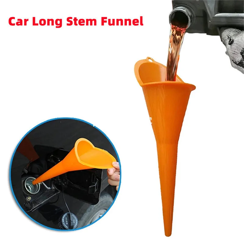 Universal Car Long Stem Funnel Gasoline Oil Fuel Filling Tools Anti-splash Plastic Funnel Car Motorcycle Refueling Accessories
Universal Car Long Stem Funnel Gasoline Oil Fuel Filling Tools Anti-splash Plastic Funnel Car Motorcycle Refueling Accessories