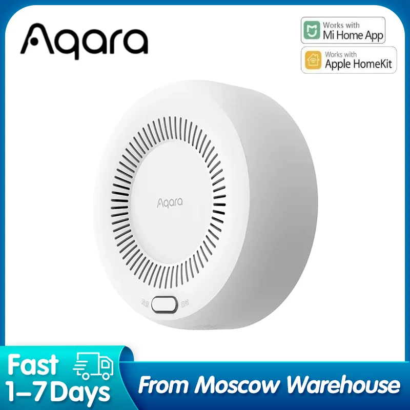 Aqara Smart Natural Gas Detector Zigbee Gas Leak Alarm Intelligent Linkage Smart Home Security For Xiaomi mi home Homekit App
Aqara Smart Natural Gas Detector Zigbee Gas Leak Alarm Intelligent Linkage Smart Home Security For Xiaomi mi home Homekit App