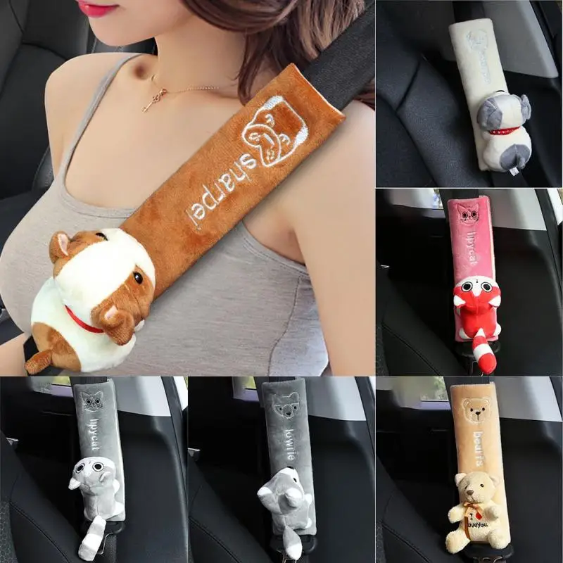 Cute Cartoon Car Seatbelt Cover Seat Belt Harness Cushion Shoulder Strap Protector Pad Car Safety Belt Toy For Children/ Kids
Cute Cartoon Car Seatbelt Cover Seat Belt Harness Cushion Shoulder Strap Protector Pad Car Safety Belt Toy For Children/ Kids