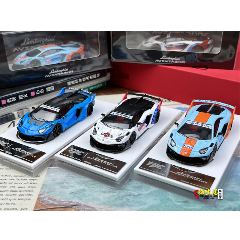 Коллекция TPC 1/64, литая модель автомобиля LP700 EVO GT Liberty Work LBWK, коллекция Martini персика и синего цвета, в декабрь 2022 г.
Коллекция TPC 1/64, литая модель автомобиля LP700 EVO GT Liberty Work LBWK, коллекция Martini персика и синего цвета, в декабрь 2022 г.