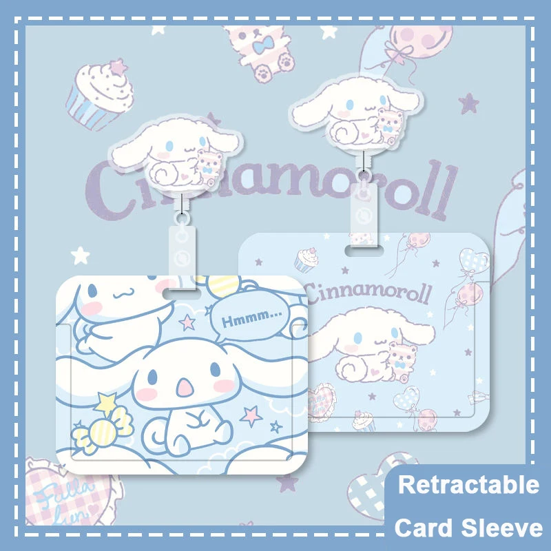 Cartoon Card Sleeve Sanrio Cinnamoroll Kawaii Anime Cute Pendant Campus Student Bus Card Protect Cover Keychain Toys Girls Gifts
Cartoon Card Sleeve Sanrio Cinnamoroll Kawaii Anime Cute Pendant Campus Student Bus Card Protect Cover Keychain Toys Girls Gifts