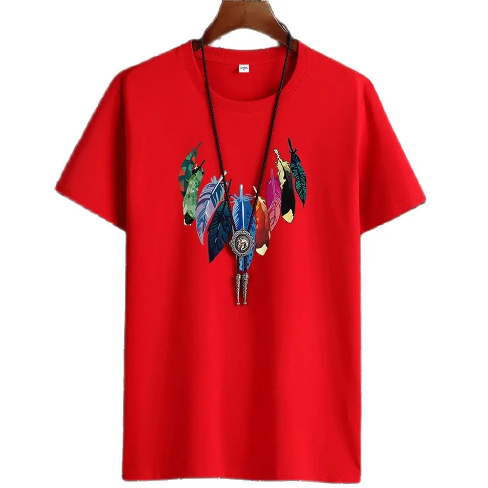 Summer New Tshirt For Female Cotton Shirts Men's T-shirts Casual Simple Leteer Printing Tops O-Neck Short Sleeve Man Tee Tops
Summer New Tshirt For Female Cotton Shirts Men's T-shirts Casual Simple Leteer Printing Tops O-Neck Short Sleeve Man Tee Tops