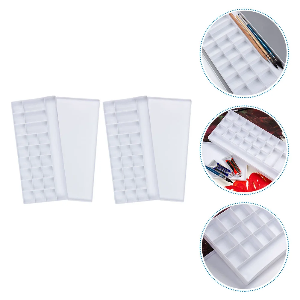 2pcs Pigment Mixing Trays Pigment Mixing Plates Children Art Painting Supplies
2pcs Pigment Mixing Trays Pigment Mixing Plates Children Art Painting Supplies
