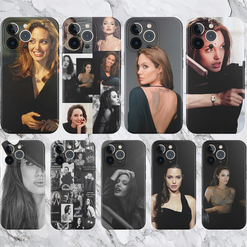 Sexy Woman Angelina Jolie Phone Case For iPhone 13 Pro Max 12 Mini 11 SE 2020 6 6S 7 8 Plus XS X XR Soft Silicone Cases Cover
Sexy Woman Angelina Jolie Phone Case For iPhone 13 Pro Max 12 Mini 11 SE 2020 6 6S 7 8 Plus XS X XR Soft Silicone Cases Cover