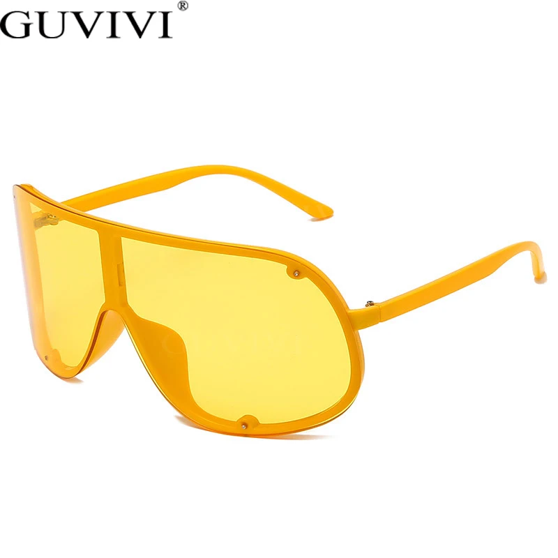 Trendy Classic Pilot Sunglasses Women Oversized Vintage Retro Sun Glasses One Piece Punk Classic Outdoor Sports Eyewear UV400 
Trendy Classic Pilot Sunglasses Women Oversized Vintage Retro Sun Glasses One Piece Punk Classic Outdoor Sports Eyewear UV400