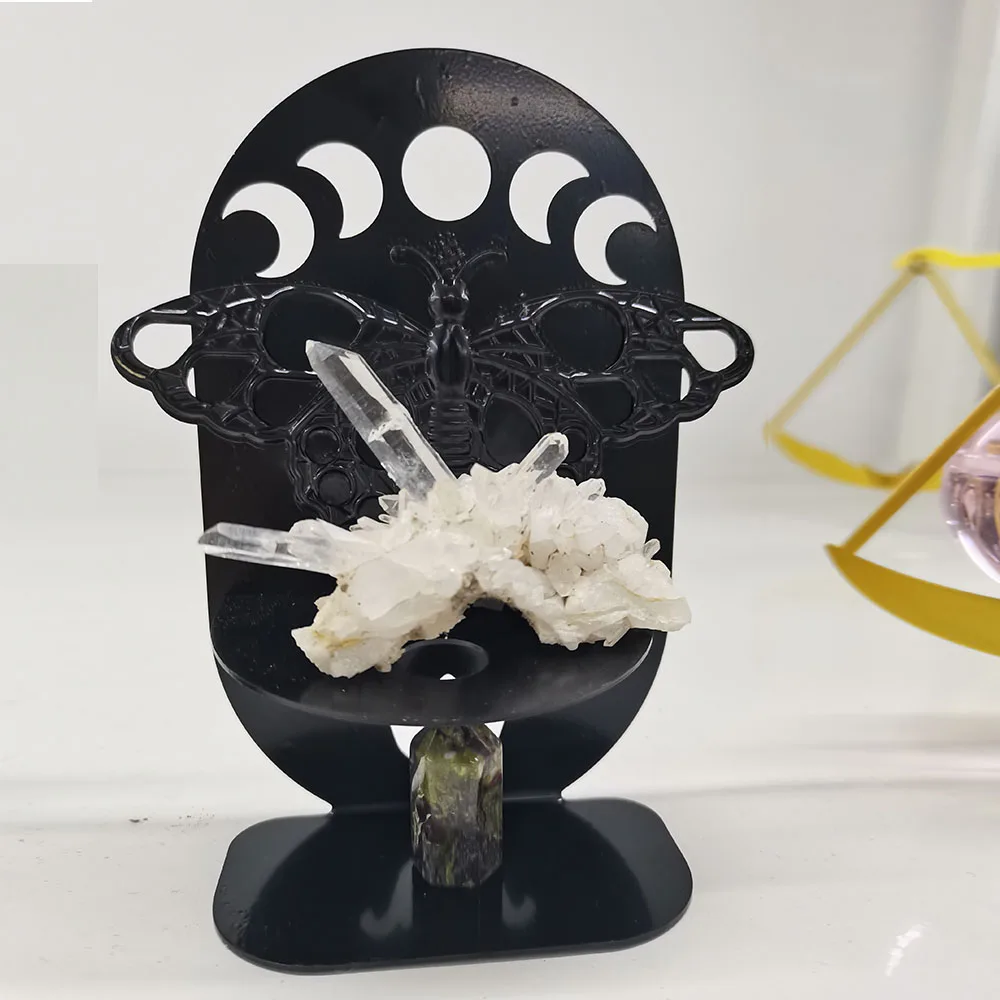 Black Metal Crystal Base Holder Sphere Stone Support Display Stand Photography Props Handicraft Decor
Black Metal Crystal Base Holder Sphere Stone Support Display Stand Photography Props Handicraft Decor