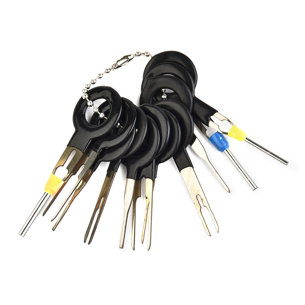11pcs Car Terminal Removal Tools Electrical Wiring Crimp Connector Pin Extractor Kit Car Electrico Repair Hand Tool
11pcs Car Terminal Removal Tools Electrical Wiring Crimp Connector Pin Extractor Kit Car Electrico Repair Hand Tool