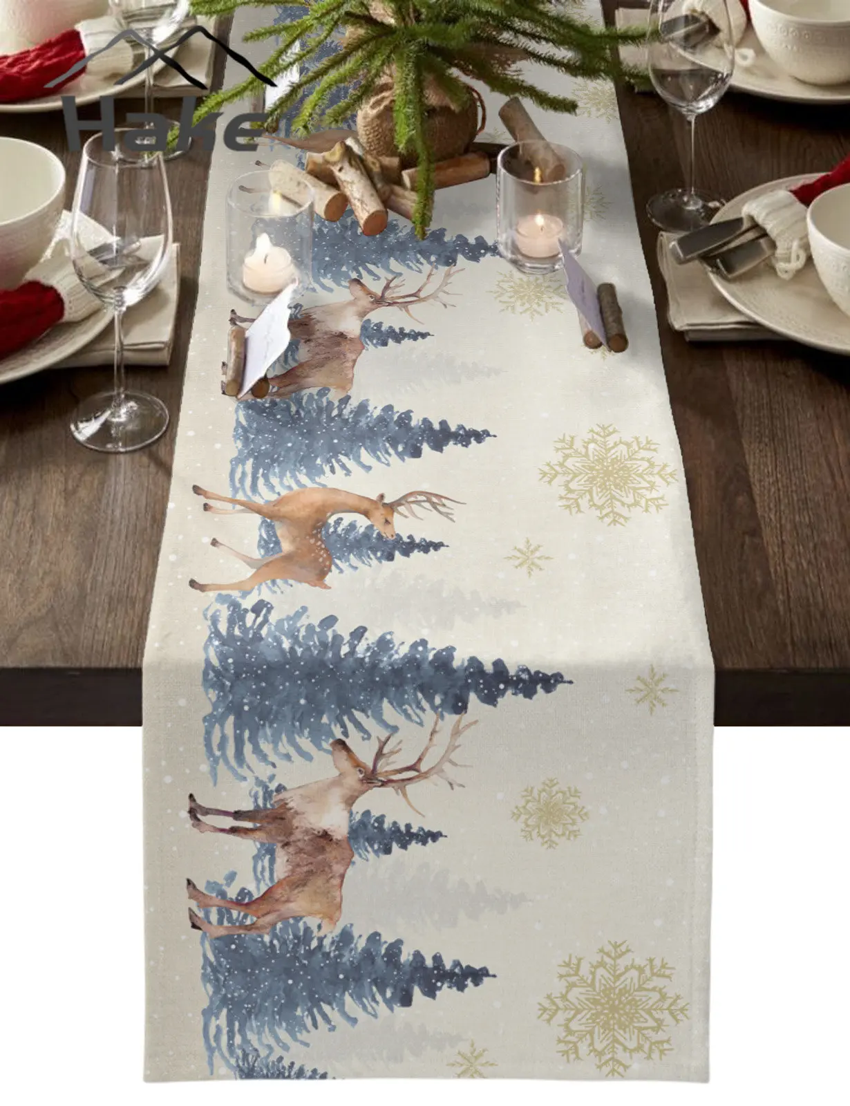 Рождественские Зимние Снежинки, дневники, рождественские льняные свадебные украшения, домашний декор, Настольная дорожка, моющаяся 
Рождественские Зимние Снежинки, дневники, рождественские льняные свадебные украшения, домашний декор, Настольная дорожка, моющаяся