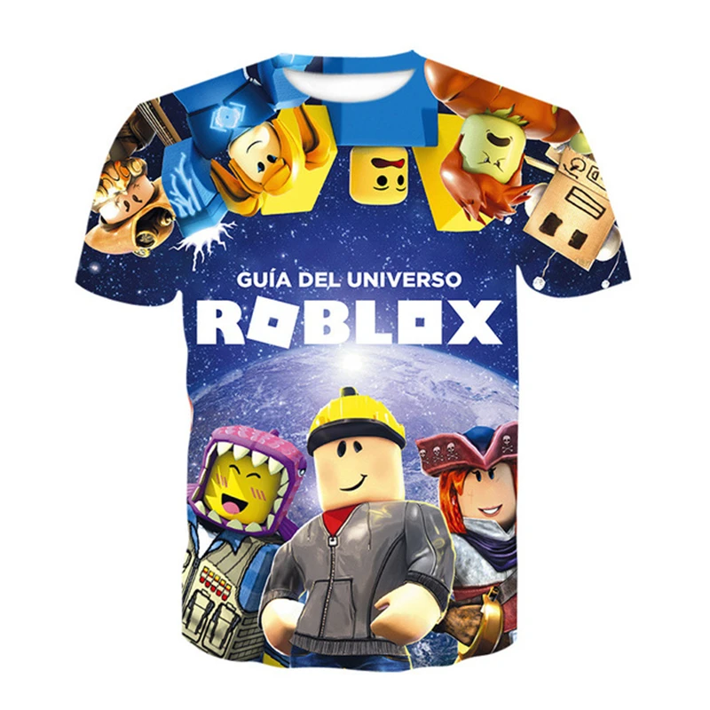 Summer Fashion Boys Universal Robloxing T Shirt Kids Boys Short Sleeve Game T Shirt Baby Kids Robloxing Top Clothes 4-14 Years 
Summer Fashion Boys Universal Robloxing T Shirt Kids Boys Short Sleeve Game T Shirt Baby Kids Robloxing Top Clothes 4-14 Years