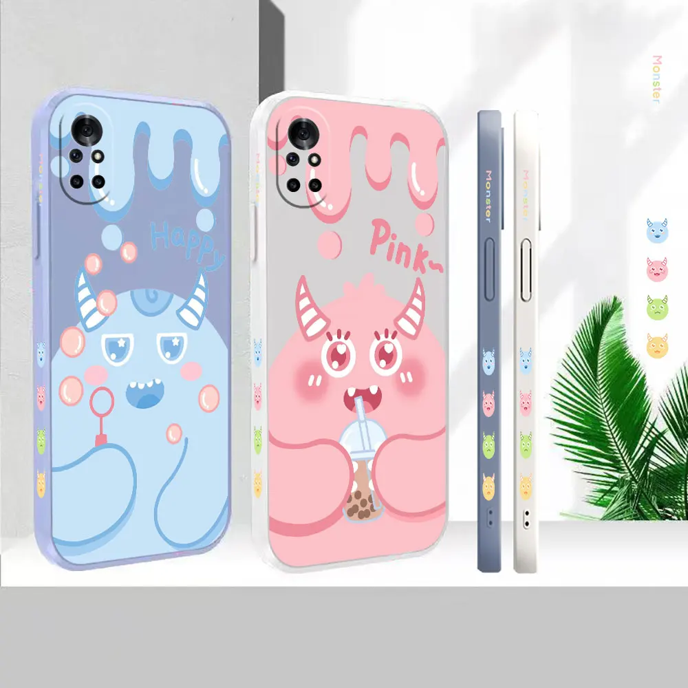 Liquid Silicone For Huawei Nova 10 10SE 9SE 8 8SE 7 7SE 6 6SE 5 5I 4 3 3I 2S 2 Pro Plus Cover Cartoon Cute Monsters Case Funda
Liquid Silicone For Huawei Nova 10 10SE 9SE 8 8SE 7 7SE 6 6SE 5 5I 4 3 3I 2S 2 Pro Plus Cover Cartoon Cute Monsters Case Funda