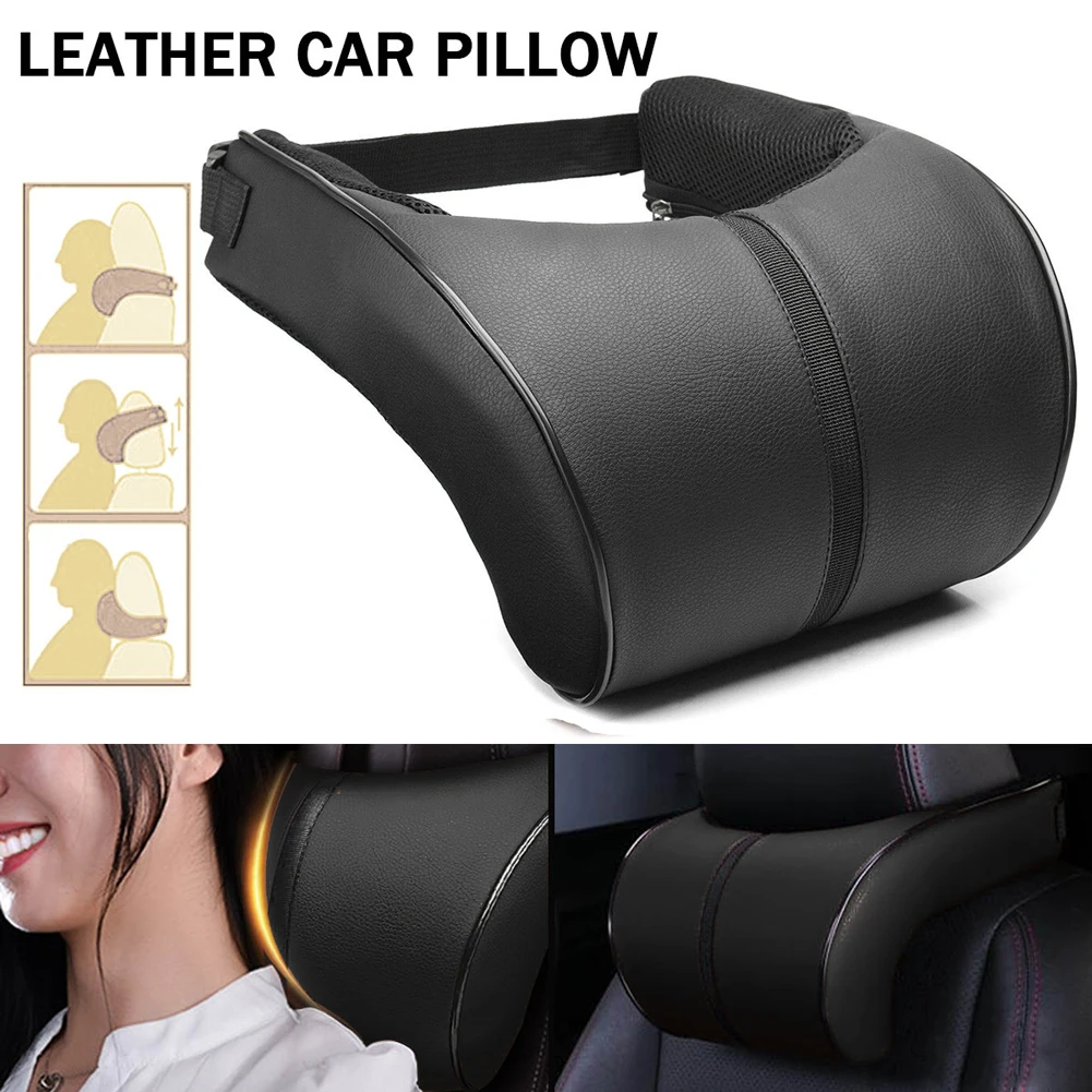 Car Seat Neck Pillow Car Leather Memory Foam Massage Pillow Seat Head Neck Head Rest Cushions Travel Interior Car Accessories
Car Seat Neck Pillow Car Leather Memory Foam Massage Pillow Seat Head Neck Head Rest Cushions Travel Interior Car Accessories