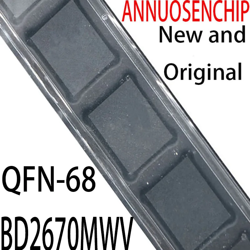 Новинка, оригинальная модель D2670MWV QFN-68 BD2670MWV, 1 шт. 
Новинка, оригинальная модель D2670MWV QFN-68 BD2670MWV, 1 шт.