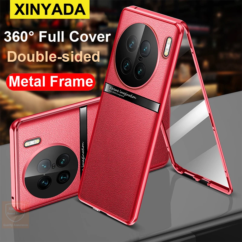 Полностью закрытый чехол 360 для Vivo X90 Pro Plus, металлический бампер, чехол из закаленного стекла для Vivo X80 Pro, чехол-книжка
Полностью закрытый чехол 360 для Vivo X90 Pro Plus, металлический бампер, чехол из закаленного стекла для Vivo X80 Pro, чехол-книжка