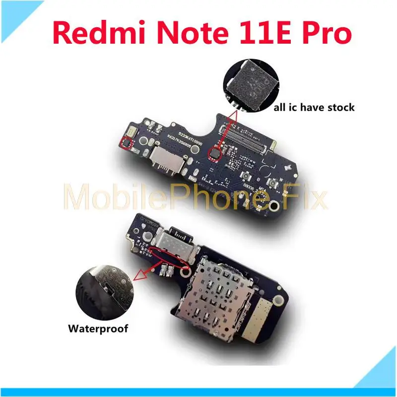 Original With IC For Xiaomi Redmi Note 11E Pro USB Charging Port Connector Board Sim Reader Adaptor Repair Parts
Original With IC For Xiaomi Redmi Note 11E Pro USB Charging Port Connector Board Sim Reader Adaptor Repair Parts