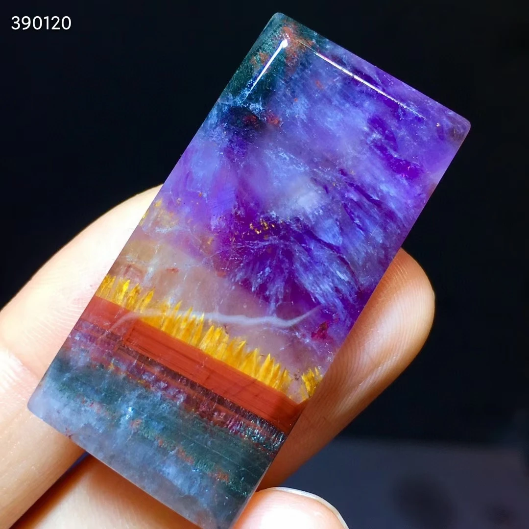 Natural Auralite 23 Purple Cacoxenite Rectangle Pendant 41/20.3mm Rutilated Quartz Women Men Necklace AAAAA
Natural Auralite 23 Purple Cacoxenite Rectangle Pendant 41/20.3mm Rutilated Quartz Women Men Necklace AAAAA