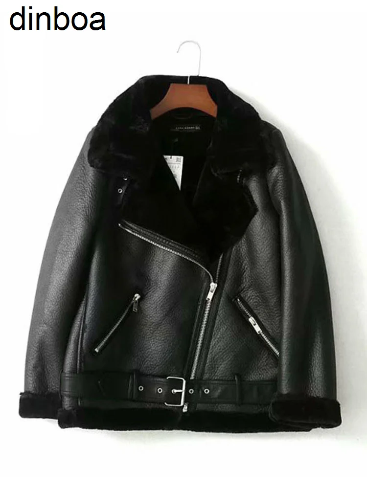 Fur Locomotive Retro with Belt Riding Winter Women's Jacket Long-sleeved Lapel Padded Warm Black Zip Chic Y2k Female Coat Tops
Fur Locomotive Retro with Belt Riding Winter Women's Jacket Long-sleeved Lapel Padded Warm Black Zip Chic Y2k Female Coat Tops