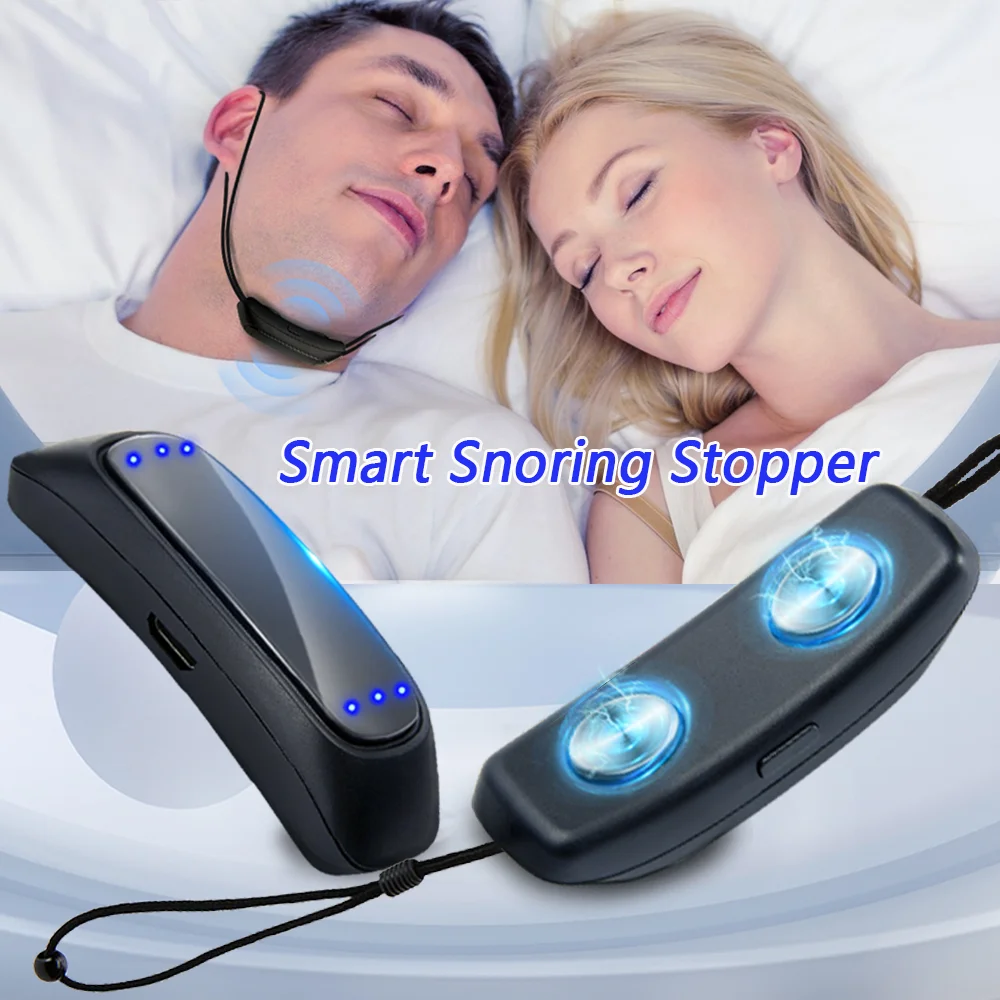 Pulse Anti Snoring Device EMS Smart Stop Snoring Muscle Stimulator Effective Solution Snore Sleep Aid Device Noise Reduction
Pulse Anti Snoring Device EMS Smart Stop Snoring Muscle Stimulator Effective Solution Snore Sleep Aid Device Noise Reduction