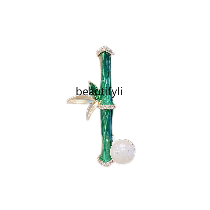 yj Ancient Style Bamboo Brooch 2022 New Pin Niche Chinese Style High-End Overcoat Accessories
yj Ancient Style Bamboo Brooch 2022 New Pin Niche Chinese Style High-End Overcoat Accessories