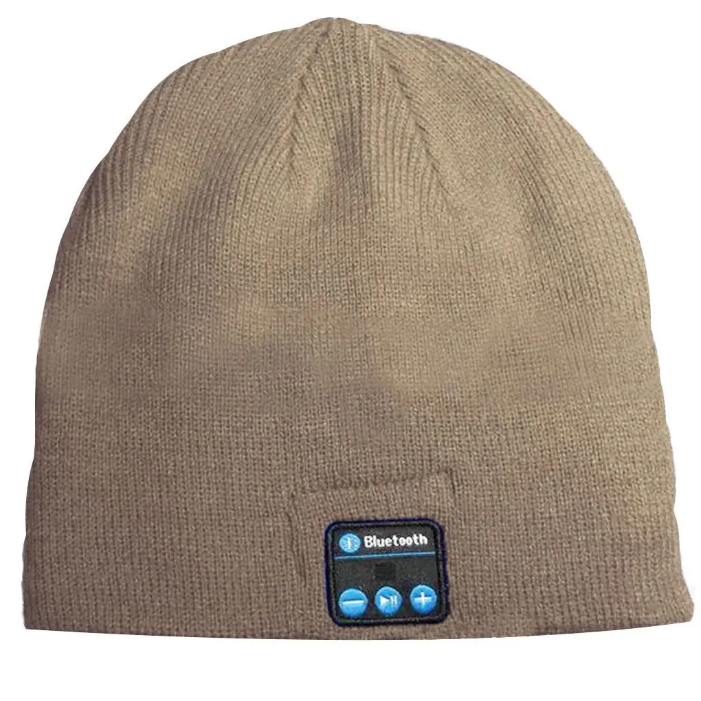 Wireless Bluetooth Earphone Music Knitted Hats Men's Winter Warm Beanie Cap
Wireless Bluetooth Earphone Music Knitted Hats Men's Winter Warm Beanie Cap