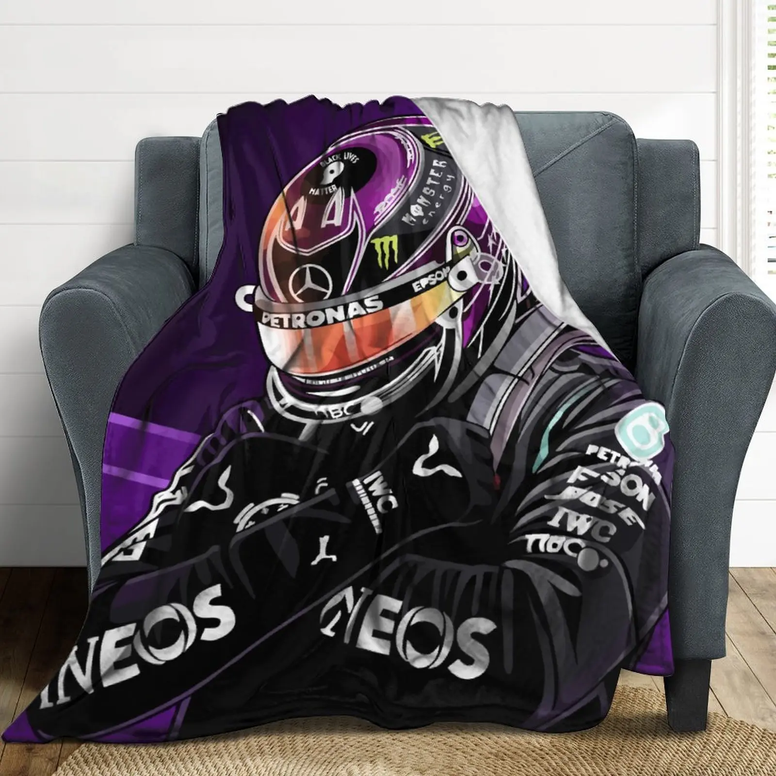 Flannel Blanket 44 Lewis Hamilton Ultra Soft Micro Fleece Vertical Cozy Lightweight Microfiber All Season Bedroom Living Room
Flannel Blanket 44 Lewis Hamilton Ultra Soft Micro Fleece Vertical Cozy Lightweight Microfiber All Season Bedroom Living Room