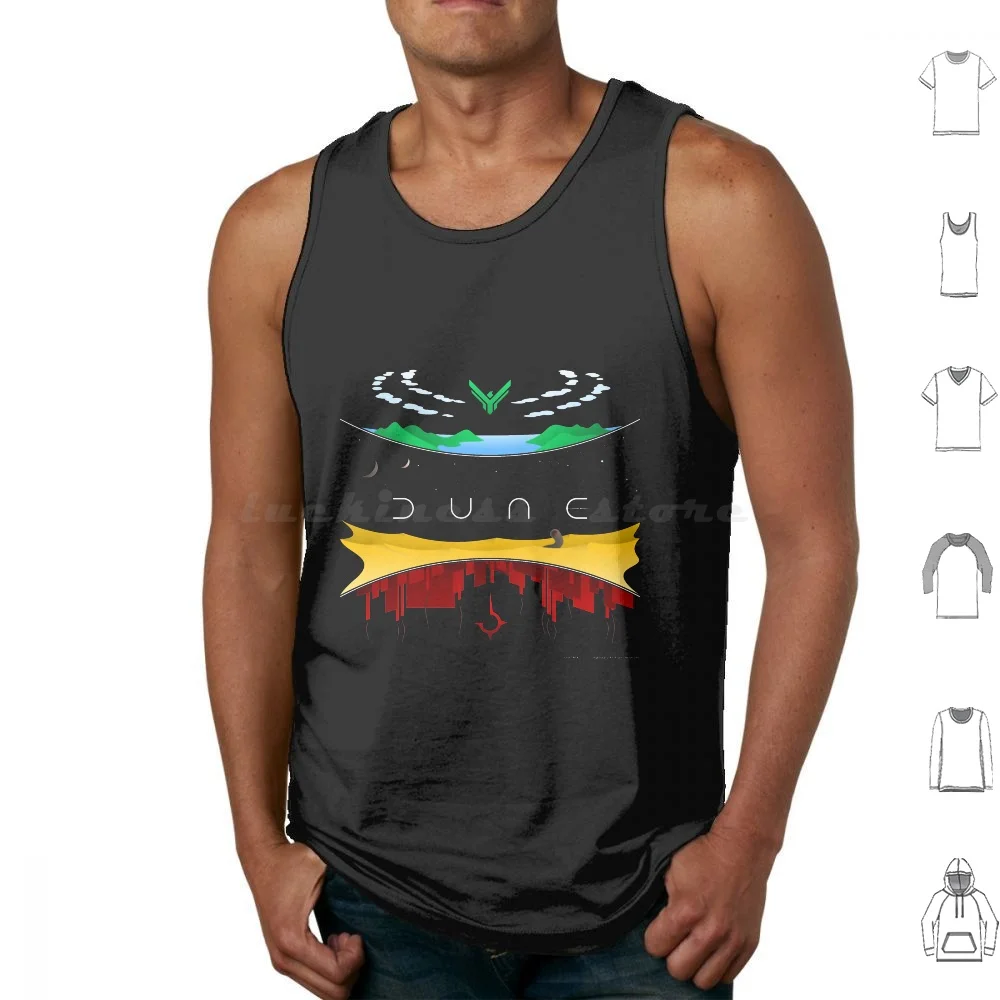 Worlds Of Dune138 Tank Tops Print Cotton Retro Sandworm Surfing Surf Surfer Beach Distressed Style Movie Arrakis
Worlds Of Dune138 Tank Tops Print Cotton Retro Sandworm Surfing Surf Surfer Beach Distressed Style Movie Arrakis