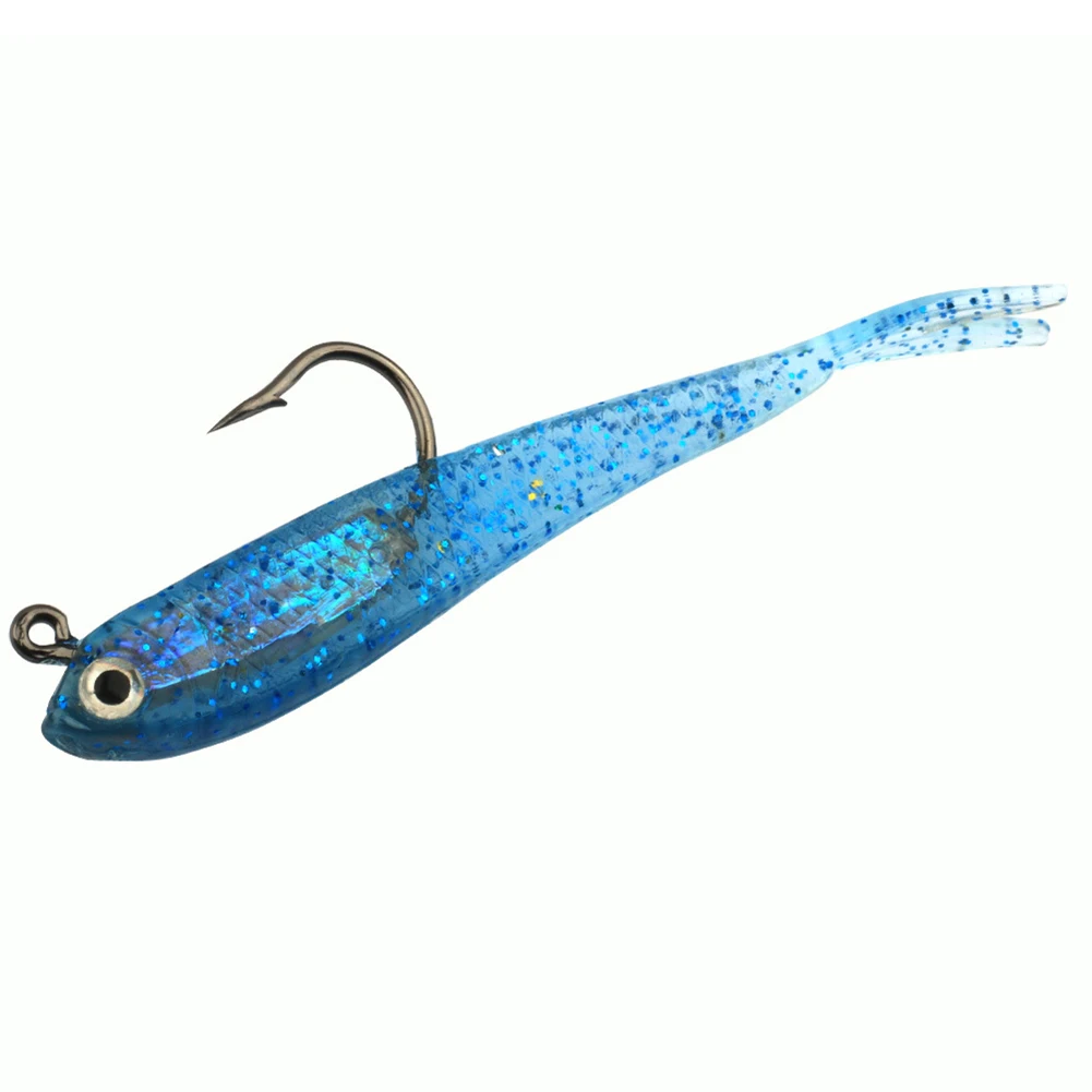Durable Outdoor Sports 1* Lure Bait Hook 6g 7.5cm Fake Bait PVC Soft Glue Simulation Small Lead-packed Fork Tail
Durable Outdoor Sports 1* Lure Bait Hook 6g 7.5cm Fake Bait PVC Soft Glue Simulation Small Lead-packed Fork Tail