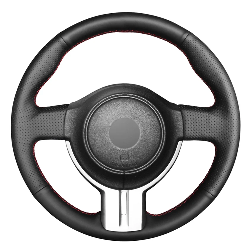 Искусственная кожа черного цвета Ручное шитье для Toyota 86 2012-2015 Subaru BRZ Scion FRS |