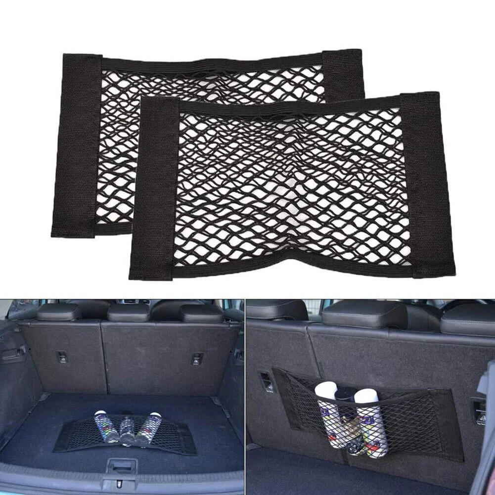 Net Car Trunk Seat Storage Net Strong Scalability Trunk Trunk Net Pocket Unique Shape 40*25cm Black Easy To Install
Net Car Trunk Seat Storage Net Strong Scalability Trunk Trunk Net Pocket Unique Shape 40*25cm Black Easy To Install