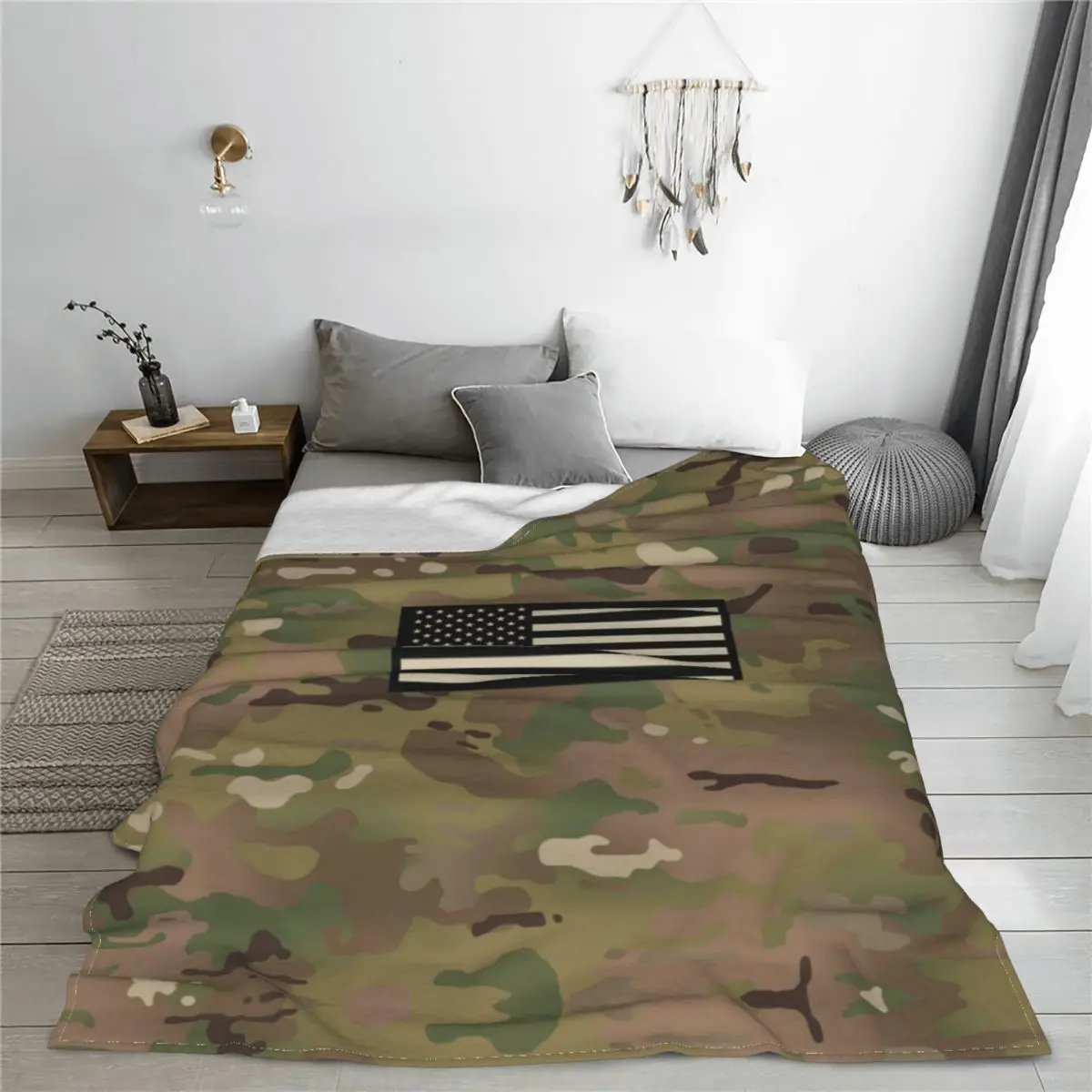 U.S. Flag Woodland Camouflage Blankets Fleece Summer Camo Multi-function Super Warm Throw Blankets for Bed Couch Bedspreads
U.S. Flag Woodland Camouflage Blankets Fleece Summer Camo Multi-function Super Warm Throw Blankets for Bed Couch Bedspreads