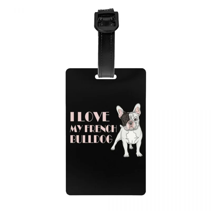 Custom French Bulldog Luggage Tag Privacy Protection Pet Puppy Dog Animal Frenchie Baggage Tags Travel Bag Labels Suitcase
Custom French Bulldog Luggage Tag Privacy Protection Pet Puppy Dog Animal Frenchie Baggage Tags Travel Bag Labels Suitcase