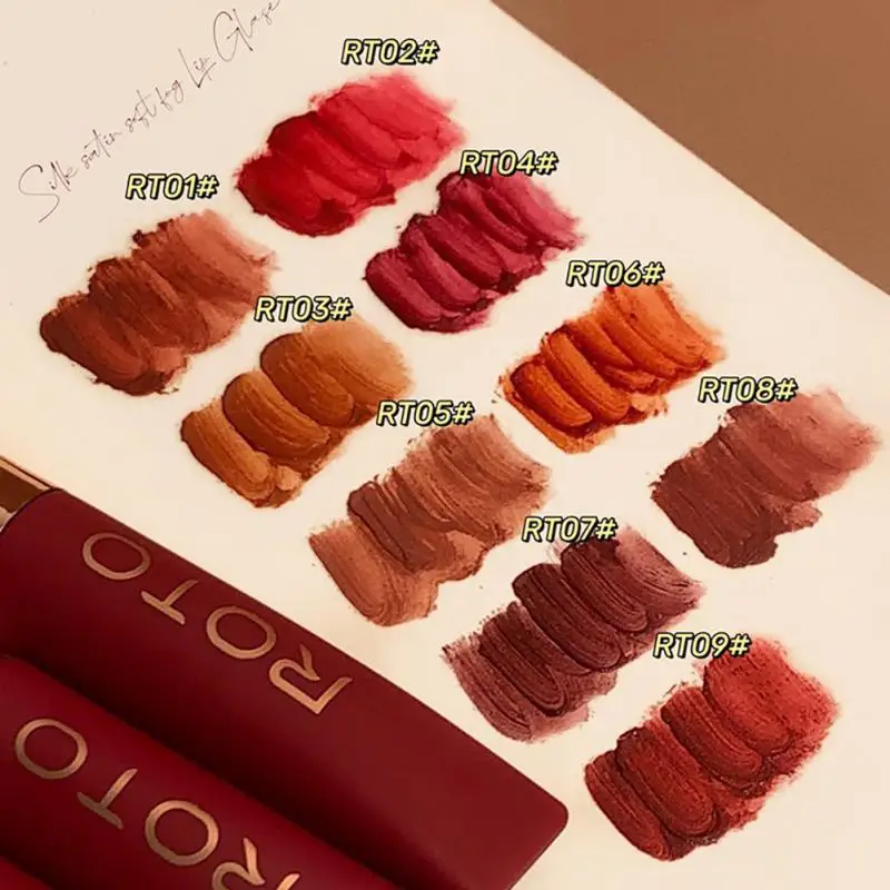 ELECOOL 1pc Matte Velvet Lip Glaze Makeup Cosmetic Lip Gloss 9 Colors Waterproof Long-Lasting Not Easy To Fade Lip Mud Lip Stick
ELECOOL 1pc Matte Velvet Lip Glaze Makeup Cosmetic Lip Gloss 9 Colors Waterproof Long-Lasting Not Easy To Fade Lip Mud Lip Stick