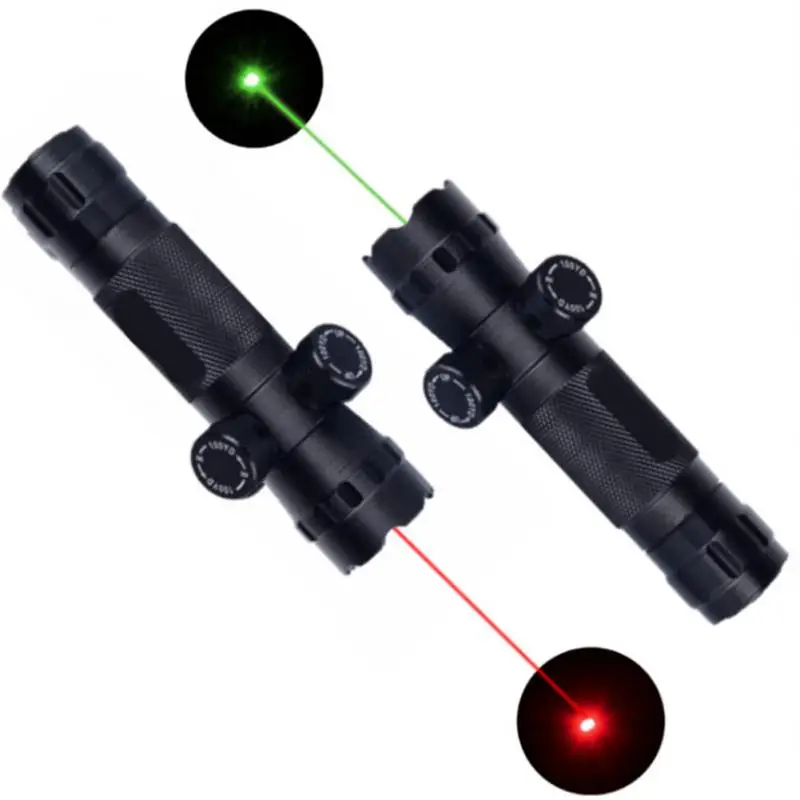 

Outdoor Sight Adjustable Rifle Sight With Rails Pikani Hunting Laser Pointer High Power Tactical Red/Green Dot Laser Sight 2024