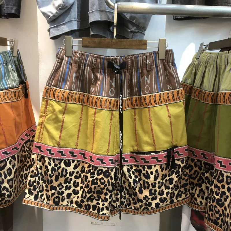 KAPITAL Shorts Men Women 1:1 Leopard Panel Oversized Casual Shorts Kapital Men's Shorts
KAPITAL Shorts Men Women 1:1 Leopard Panel Oversized Casual Shorts Kapital Men's Shorts
