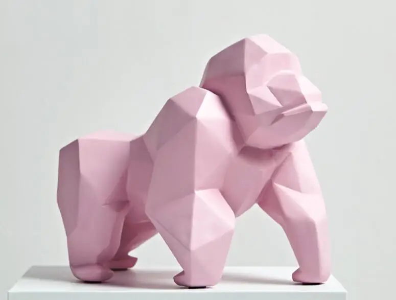 Геометрическая Статуэтка Макарон GORILLA, статуэтка, искусство животных, скульптура из смолы, ручная работа, домашние украшения
Геометрическая Статуэтка Макарон GORILLA, статуэтка, искусство животных, скульптура из смолы, ручная работа, домашние украшения