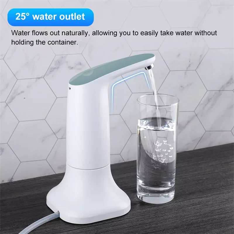 Electric Water Bottle Pump Automatic Drink Dispenser USB Charging Water Pump LED Luminous Home Auto Switch Water Dispensers
Electric Water Bottle Pump Automatic Drink Dispenser USB Charging Water Pump LED Luminous Home Auto Switch Water Dispensers