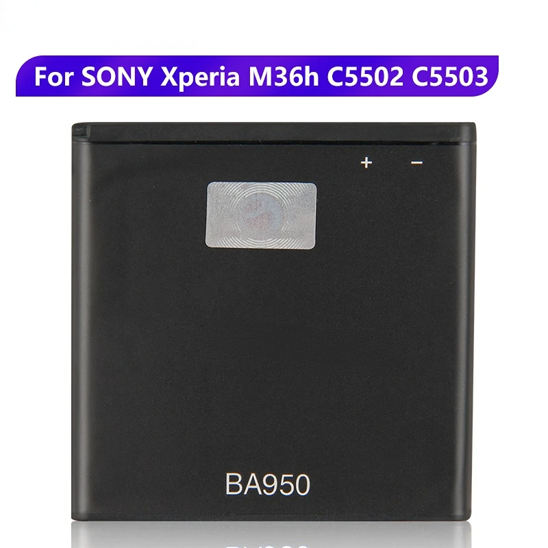 

Сменный аккумулятор BA950 Для Sony Xperia ZR SO-04E M36h C5502 C5503 AB-0300, аккумуляторная батарея для телефона 2300 мАч