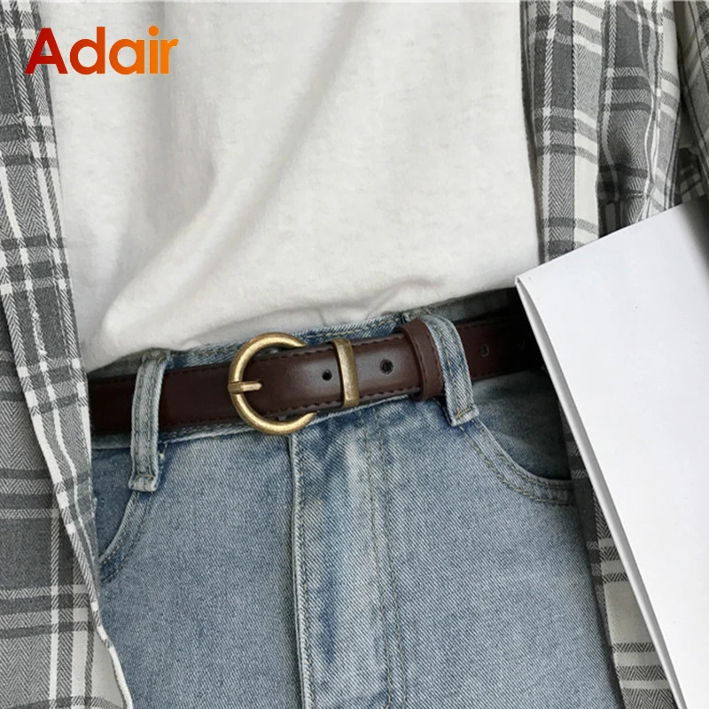 High Quality Genuine Leather Ladies Casual Thin Belts Fashion Luxury Brand Solid Female Dress Jeans Windbreaker Strap LB2229
High Quality Genuine Leather Ladies Casual Thin Belts Fashion Luxury Brand Solid Female Dress Jeans Windbreaker Strap LB2229