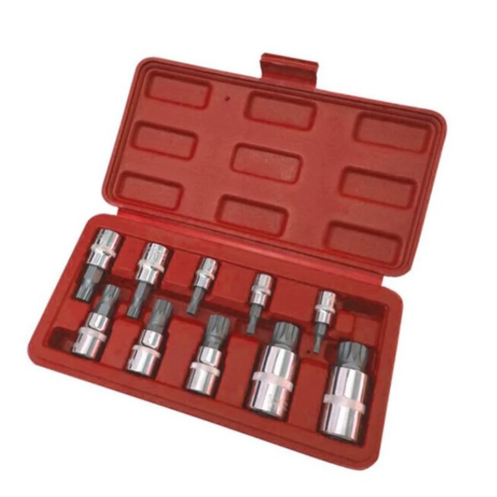 10pcs Screwdriver Allen Head Sleeve Wrench 12 Point Triple Square Socket Bit Set Tamper Proof With Case Tool Kit Case Automotive
10pcs Screwdriver Allen Head Sleeve Wrench 12 Point Triple Square Socket Bit Set Tamper Proof With Case Tool Kit Case Automotive