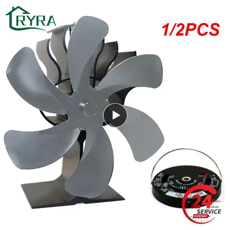 1/2PCS Blade Wall Hanging Heat Powered Stove Fan Log Wood Burner Eco-fan Quiet Fireplace Fan Energy Saving Home Heat
1/2PCS Blade Wall Hanging Heat Powered Stove Fan Log Wood Burner Eco-fan Quiet Fireplace Fan Energy Saving Home Heat