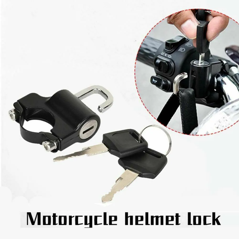 Hight Quality Black Motorbike Dirt Bike Helmet Lock Helmet Hook Handlebar Lock Motorcycle Clamps Easy Instal Universal New
Hight Quality Black Motorbike Dirt Bike Helmet Lock Helmet Hook Handlebar Lock Motorcycle Clamps Easy Instal Universal New