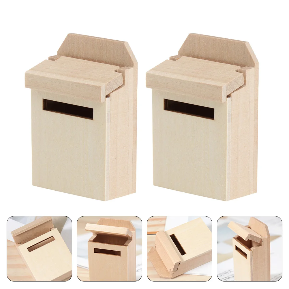 Mini Mailbox Delicate House Furniture Small Letter Decoration Wooden Supply Miniature Toy Wooden Dollhouse
Mini Mailbox Delicate House Furniture Small Letter Decoration Wooden Supply Miniature Toy Wooden Dollhouse