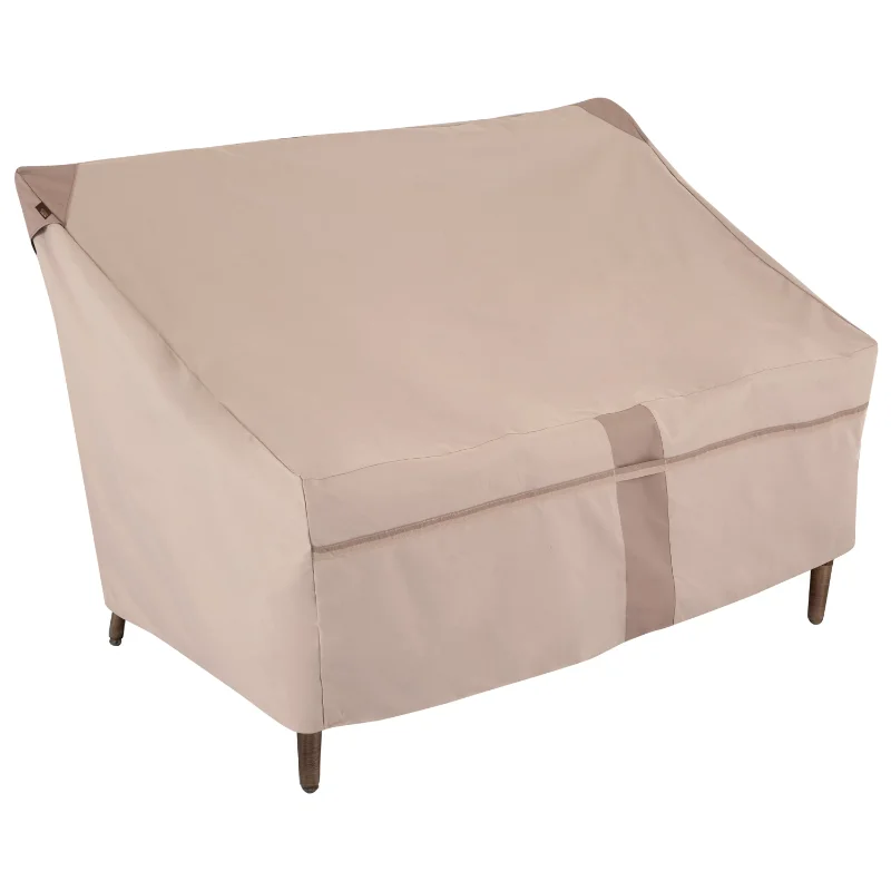 Monterey 57.5" x 38" x 38" Beige Rectangle Patio Loveseat Cover with Water-Resistant
Monterey 57.5" x 38" x 38" Beige Rectangle Patio Loveseat Cover with Water-Resistant