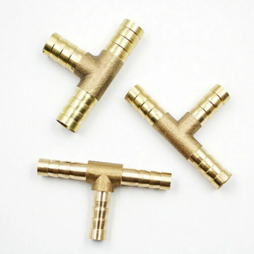 Air Water Gas Hose Connector 3 WAY Joiner Brass Durable T/Y Shaped Pagoda Joint Home Plumbing Adapter 6/8/10/12mm
Air Water Gas Hose Connector 3 WAY Joiner Brass Durable T/Y Shaped Pagoda Joint Home Plumbing Adapter 6/8/10/12mm