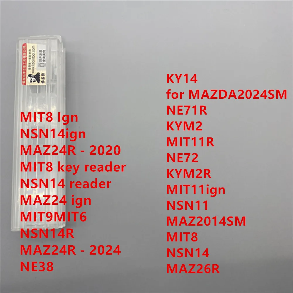 2026 Lishi 2-в-1 KY14 KYM2 KYM2R MAZ24 MAZ26R MIT11R MIT8 MIT9 MIT6 NE38 NE71R NE72 NSN11 NSN14 NSN14R MAZ2014 для MAZDA2024SM
2026 Lishi 2-в-1 KY14 KYM2 KYM2R MAZ24 MAZ26R MIT11R MIT8 MIT9 MIT6 NE38 NE71R NE72 NSN11 NSN14 NSN14R MAZ2014 для MAZDA2024SM