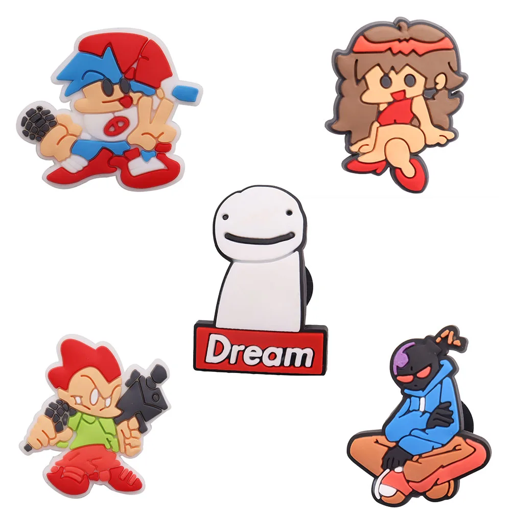 Лидер продаж, 1 шт., японские аниме Мультяшные подвески для обуви из ПВХ, аксессуары для обуви «сделай сам», подходят для кроксов, сабо, пряжки... 
Лидер продаж, 1 шт., японские аниме Мультяшные подвески для обуви из ПВХ, аксессуары для обуви «сделай сам», подходят для кроксов, сабо, пряжки...